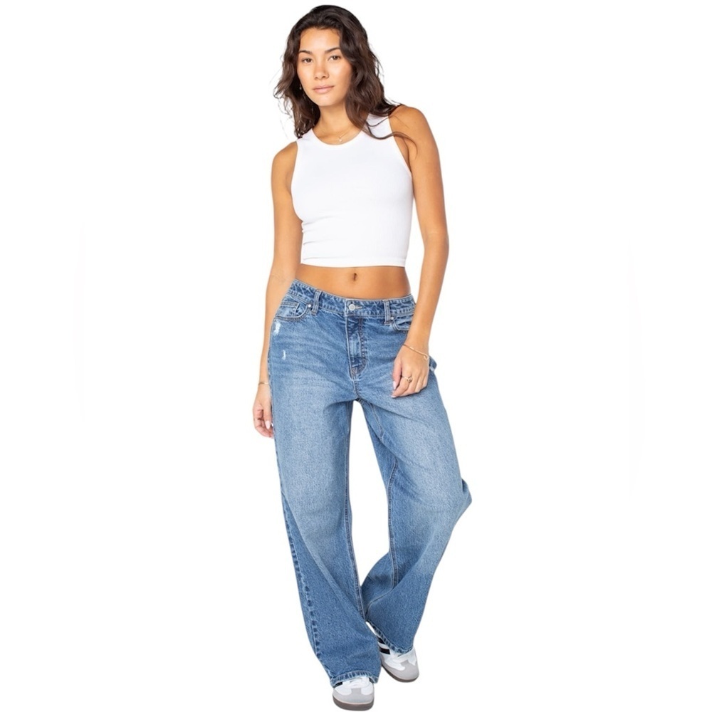 NEW Celebrity Pink Juniors Slouchy Wide Leg 13/31 Women’s Jeans